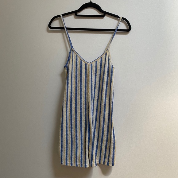Zara Striped Knit Romper S - Picture 3 of 10